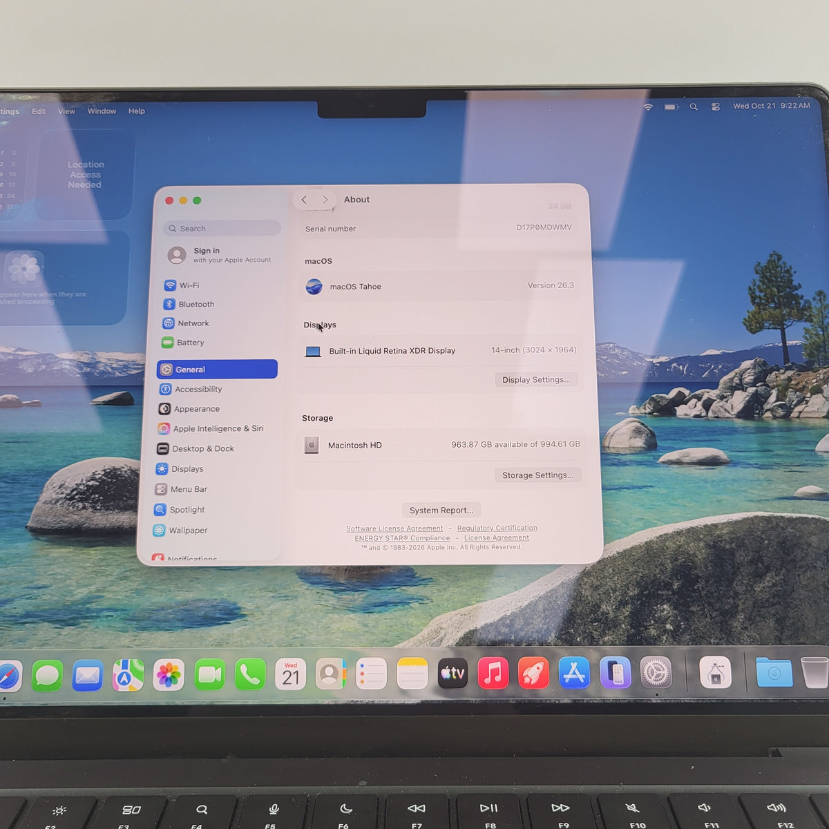 2026 Apple MacBook Pro 14" M5 10C GPU 4.6GHz 24GB RAM 1TB SSD MDE34LL/A