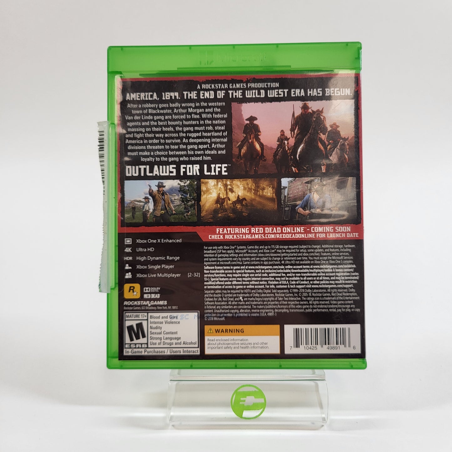 Red Dead Redemption 2 (Microsoft Xbox One, 2018)