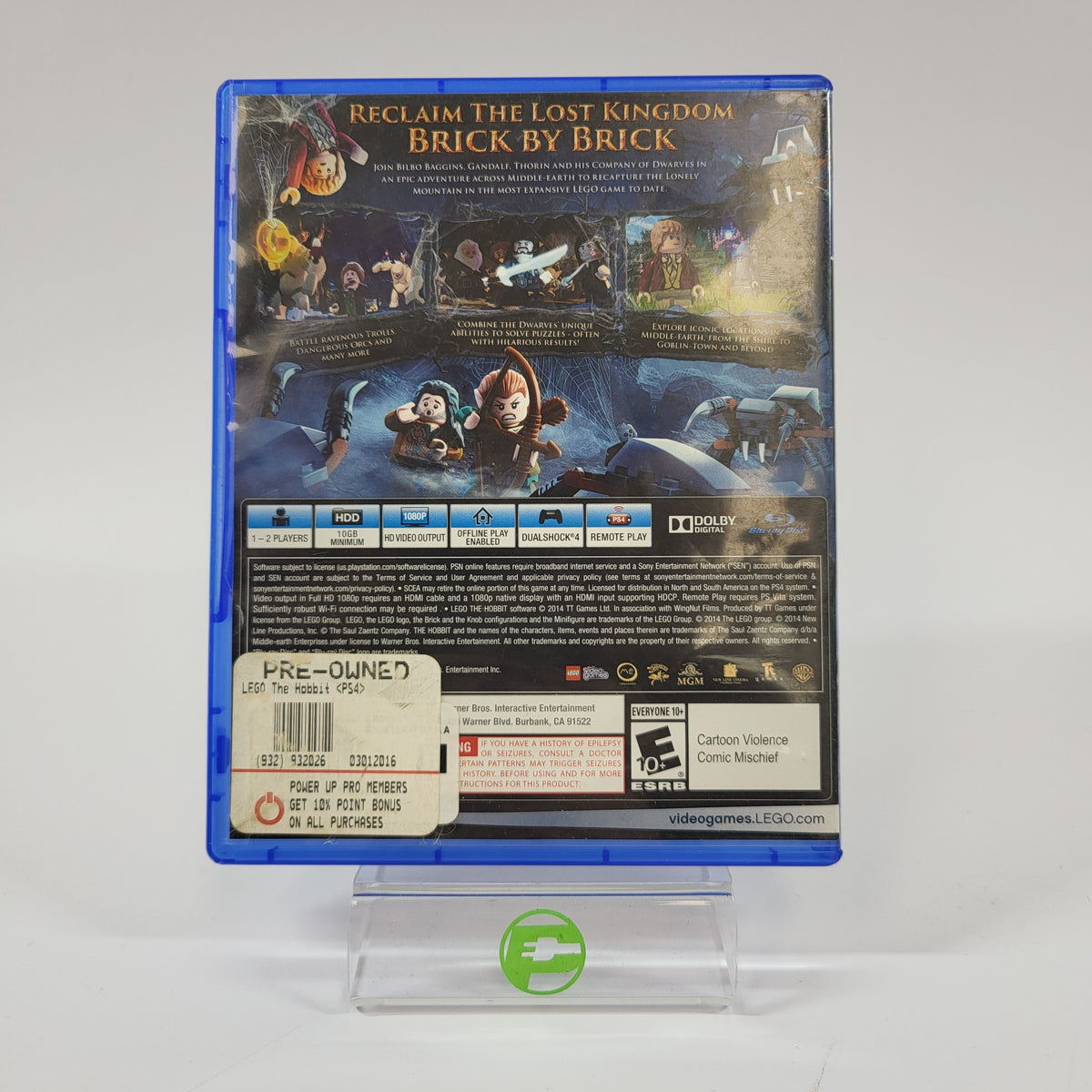 LEGO The Hobbit (Sony PlayStation 4 PS4, 2014)