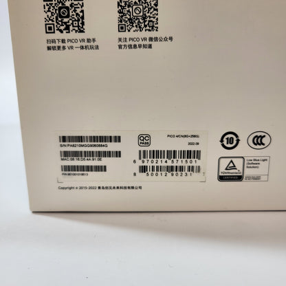 Pico 4 256GB Standalone All-in-One VR Headset A8110