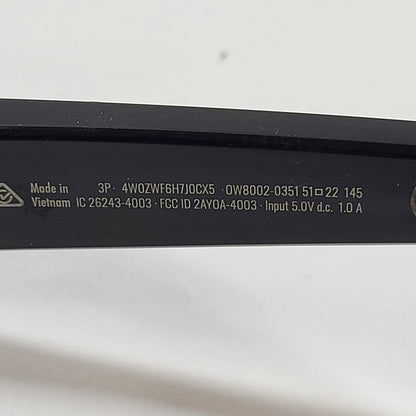 Oakley Meta HSTN Black Prizm AI Smart Glasses