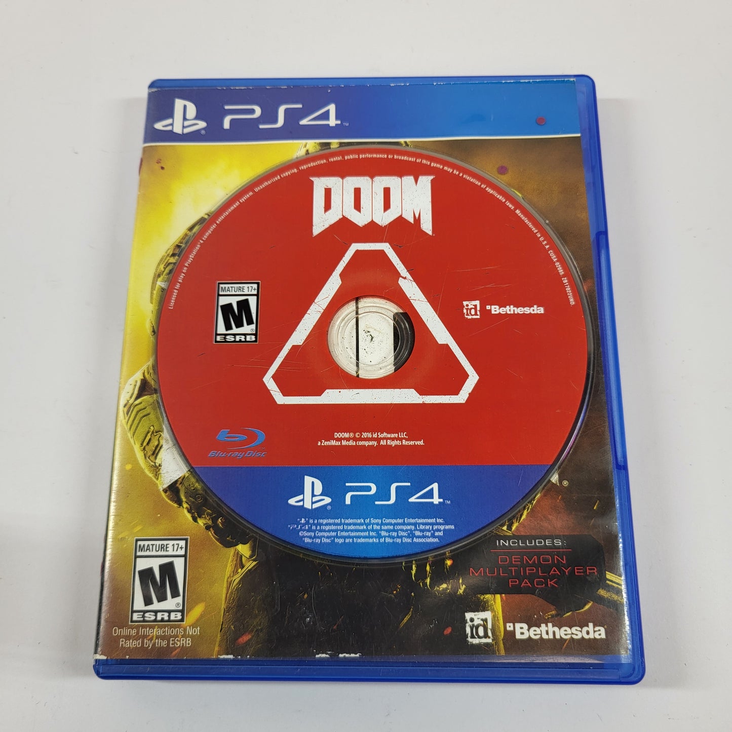 Doom (Sony PlayStation 4 PS4, 2016)