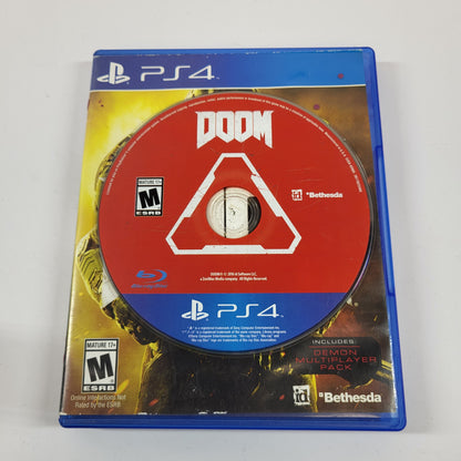 Doom (Sony PlayStation 4 PS4, 2016)