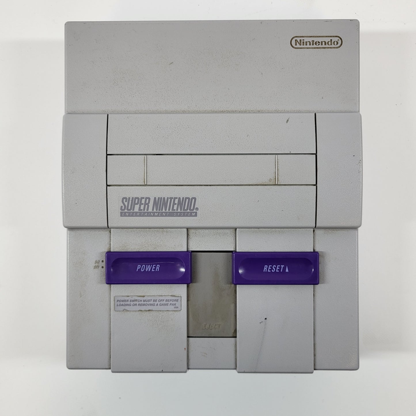 Super Nintendo Entertainment System SNES Console Gaming System SNS-001 Gray