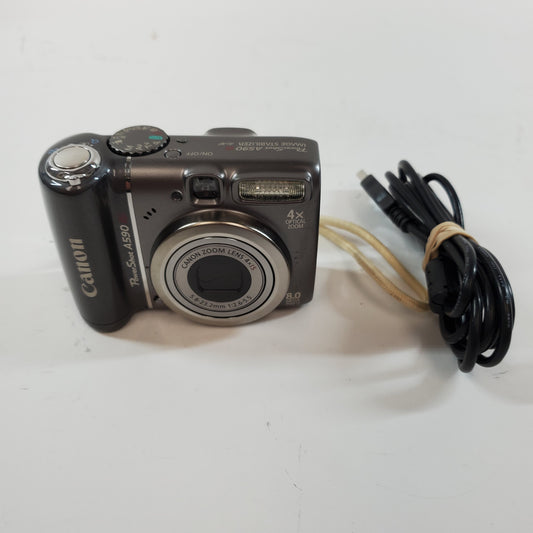 Canon PowerShot A590 IS 8.0MP Compact Camera