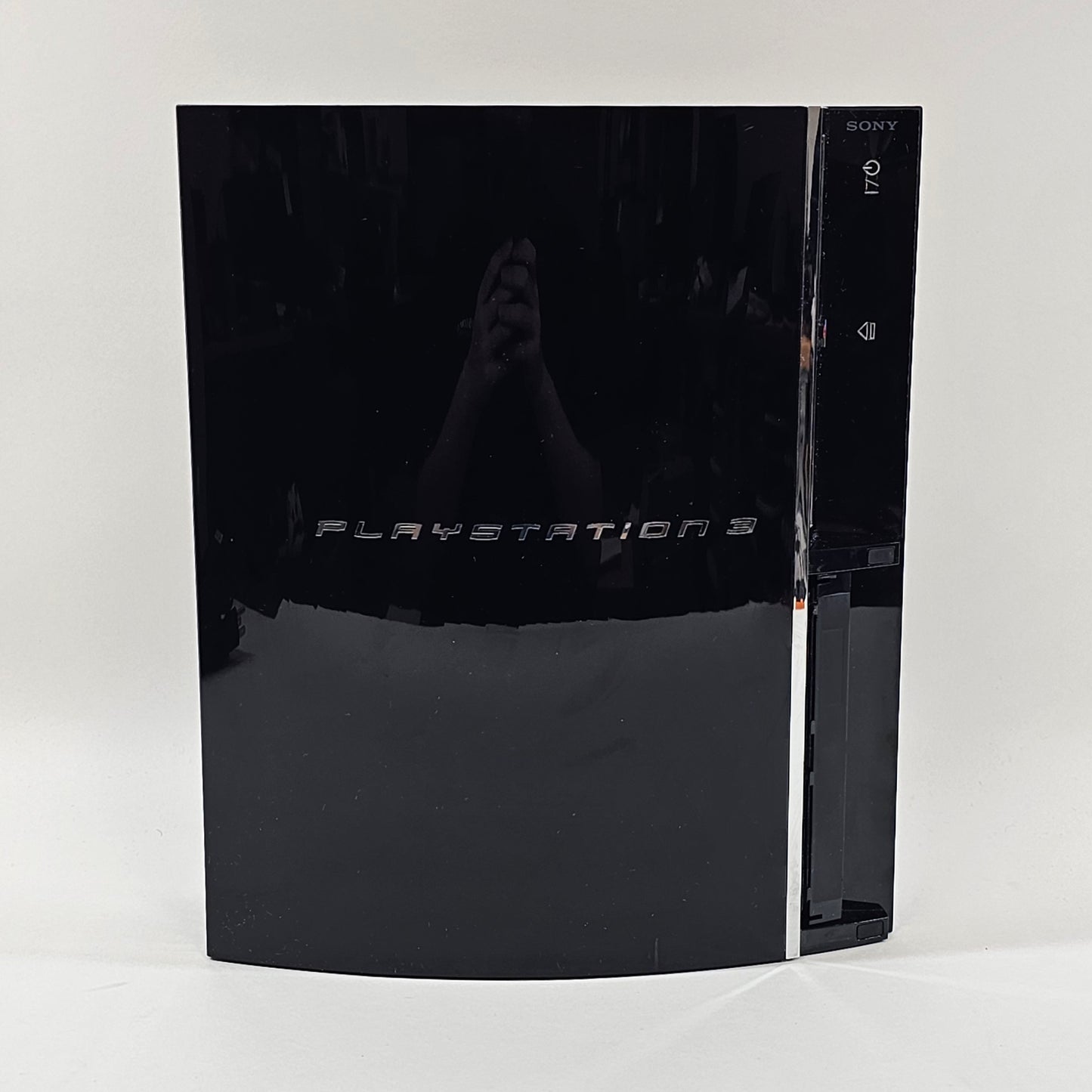 Sony PlayStation 3 Fat PS3 80GB Black Console Gaming System CECHE01 READ