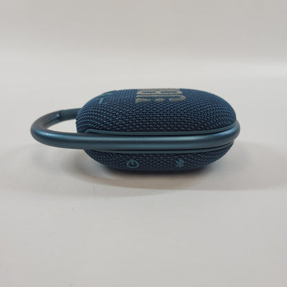 JBL Clip 4 Portable Wireless Bluetooth Speaker Blue JBLCLIP4J