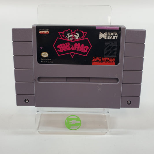 Joe and Mac (Super Nintendo SNES, 1992) Cartridge Only