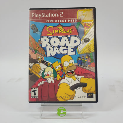 The Simpsons Road Rage [Greatest Hits] (Sony PlayStation 2 PS2, 2001)