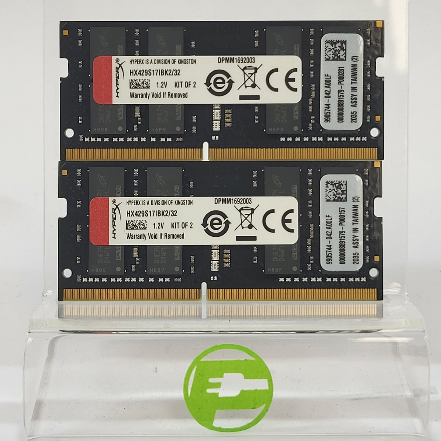 Kingston HyperX Impact 32GB (2x16GB) RAM SODIMM DDR4 2933MHz HX429S17IBK2