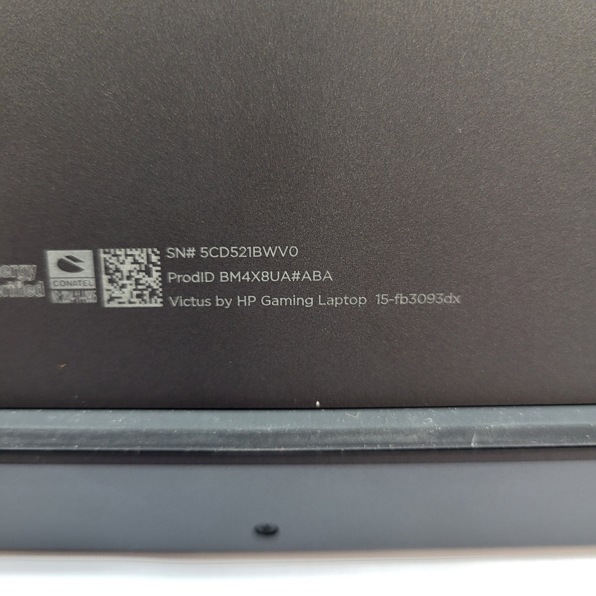 HP Victus 15-fb3093dx 15.6" Ryzen 7 7445HS 3.2GHz 16GB RAM 512GB GeForce RTX 4050
