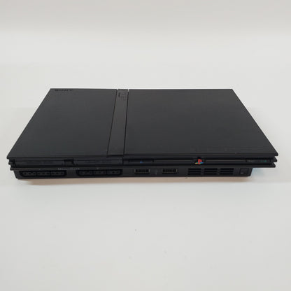 Sony PlayStation 2 Slim PS2 Black Console Gaming System SCPH-75001