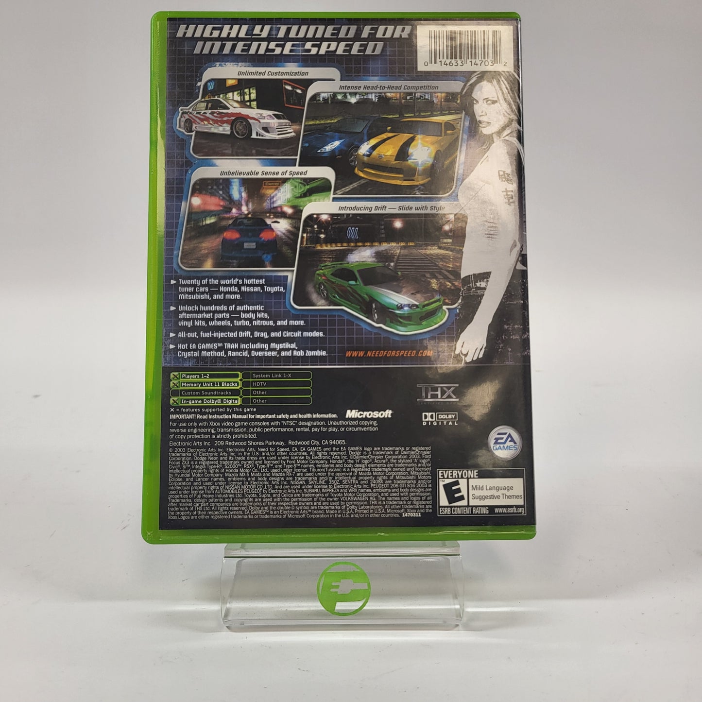 Need for Speed Underground (Microsoft Xbox, 2003)