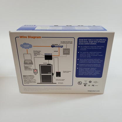 New HID Edge Evo Solo  Single Door Access Control System ESH400-K