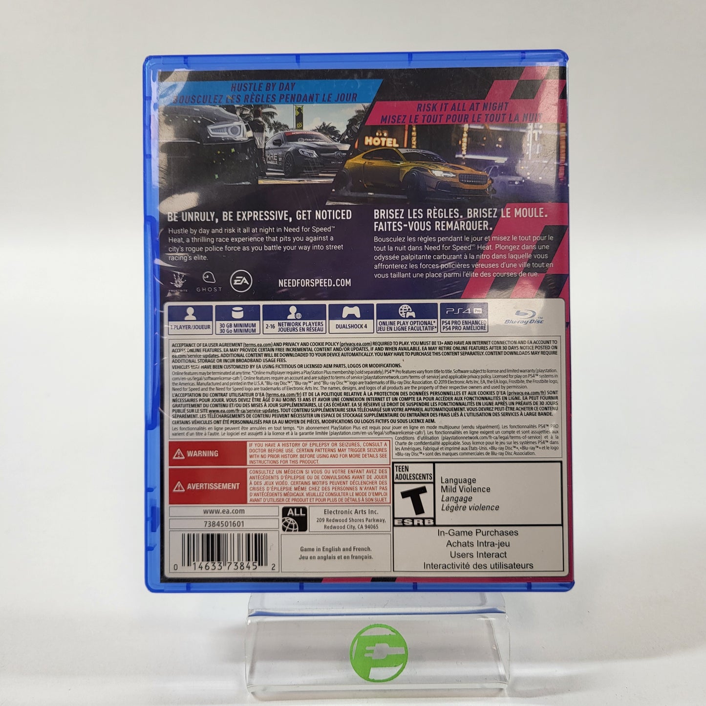 Need for Speed Heat (Sony PlayStation 4 PS4, 2019)