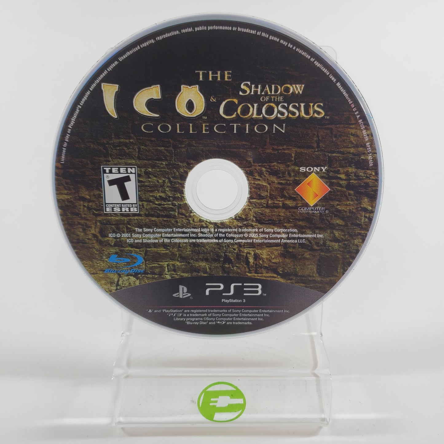 Ico and Shadow of the Colossus Collection (PlayStation 3 PS3, 2011) Disc Only