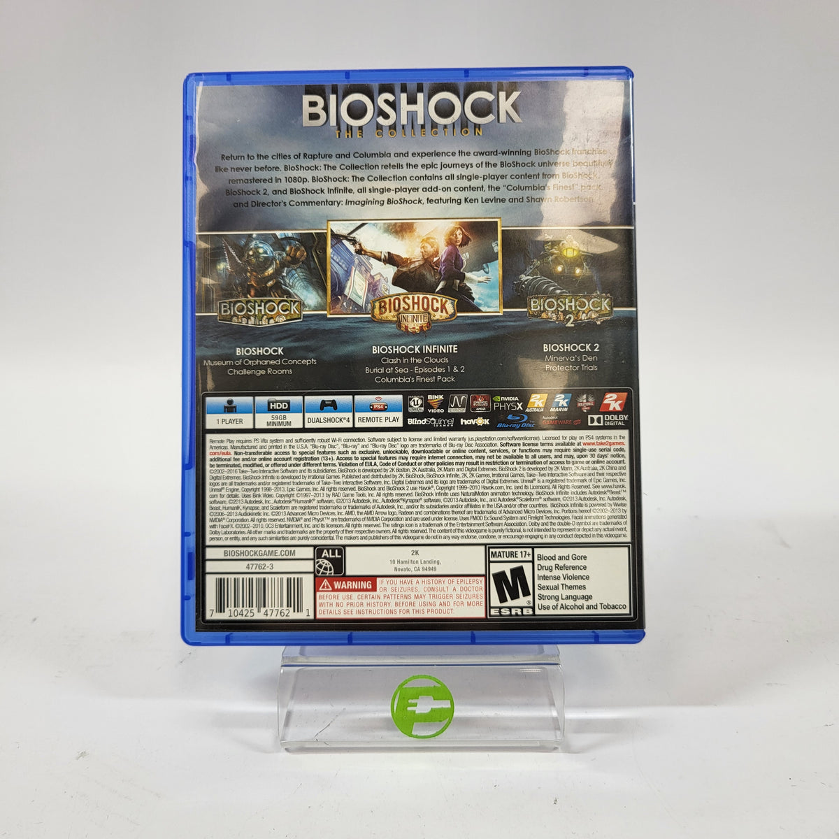 Bioshock The Collection (Sony PlayStation 4 PS4, 2016)