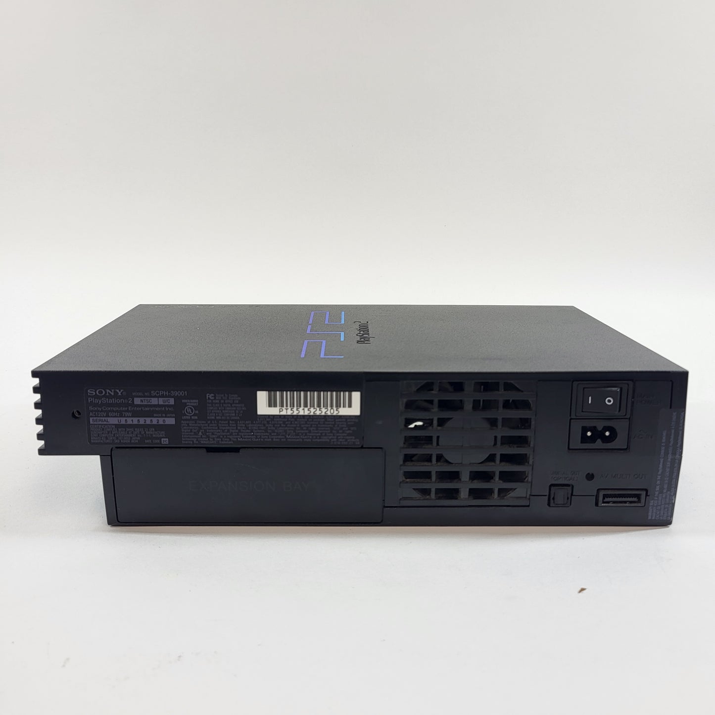 Sony PlayStation 2 PS2 Black Console Gaming System Only SCPH-39001