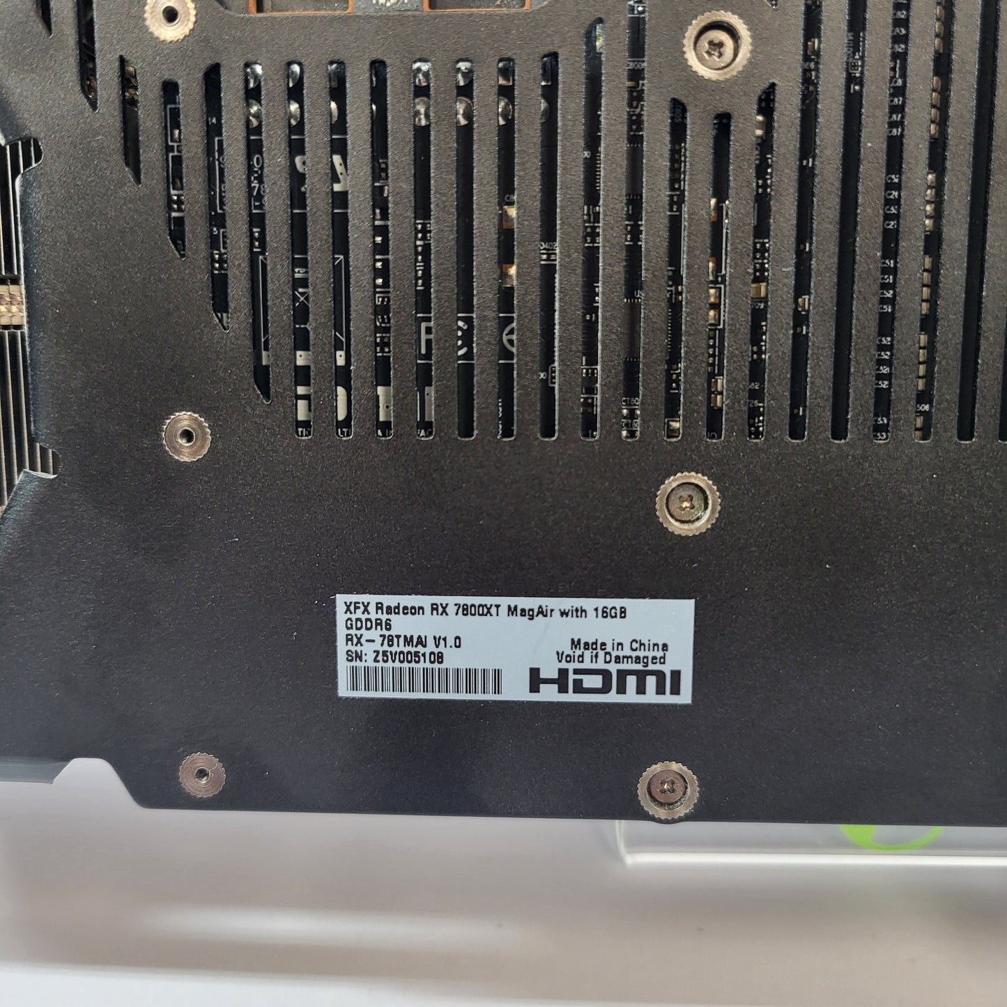 AMD Radeon RX 7800 XT XFX Speedster SWFT210 16GB GDDR6 Graphics Card RX-78TMAI