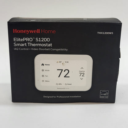 New Honeywell Elite Pro s1200 Smart thermostat Smart Thermostat THX1200WS