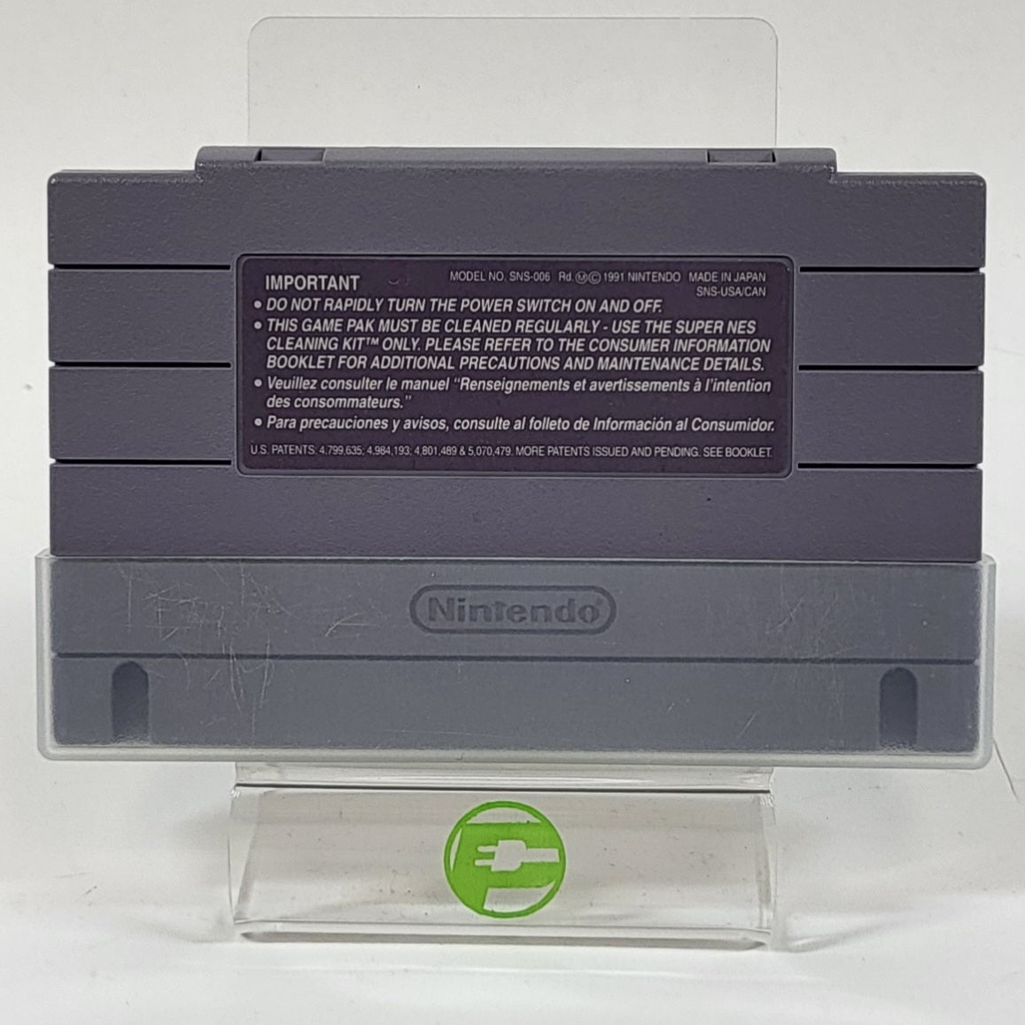Super Mario World (Super Nintendo SNES, 1991) First Print