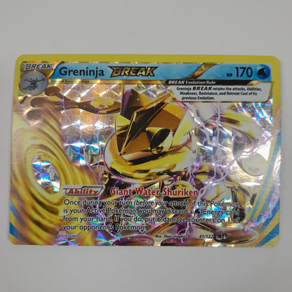 Pokémon TCG Breakpoint Greninja BREAK 41/122 Holo English