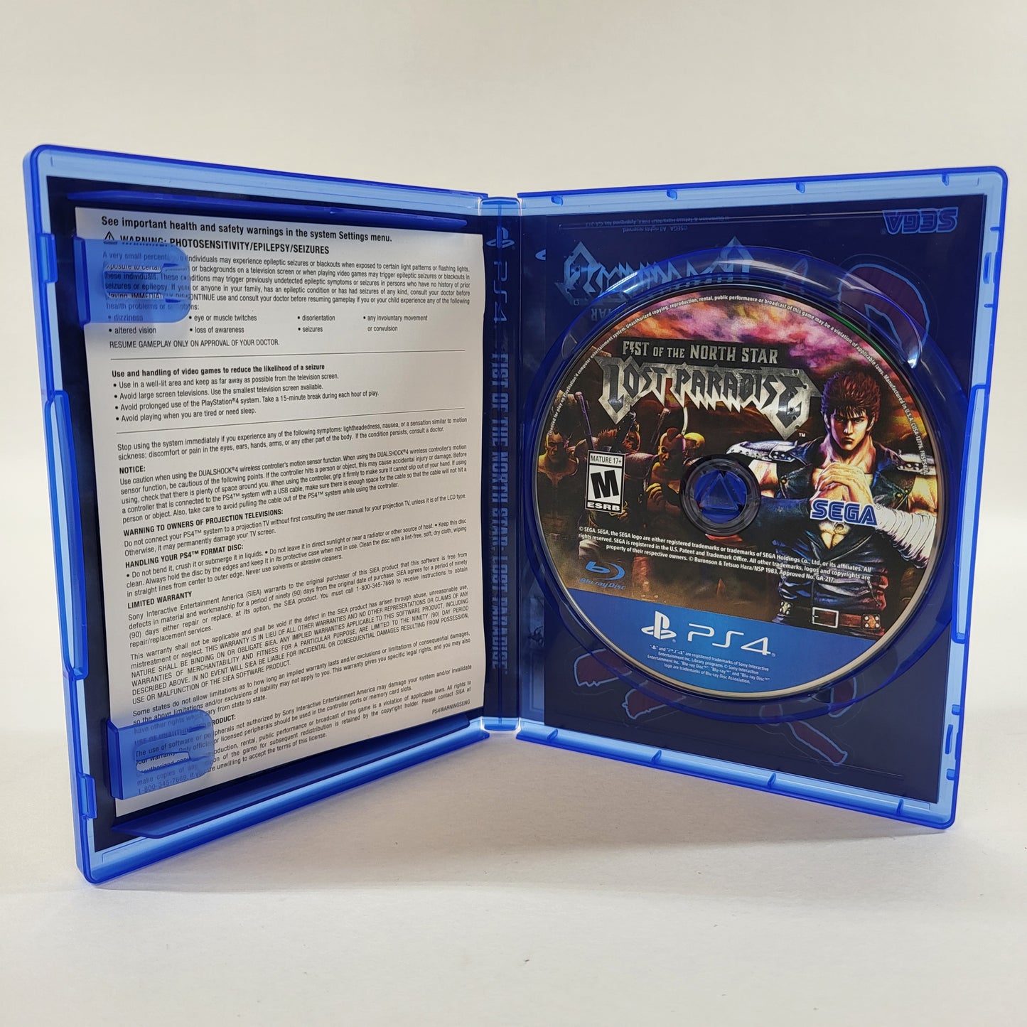 Fist of the North Star: Lost Paradise (Sony PlayStation 4 PS4, 2018)