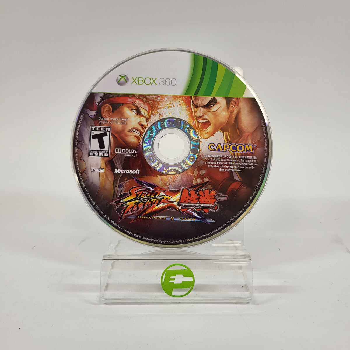 Street Fighter X Tekken (Microsoft Xbox 360, 2012)