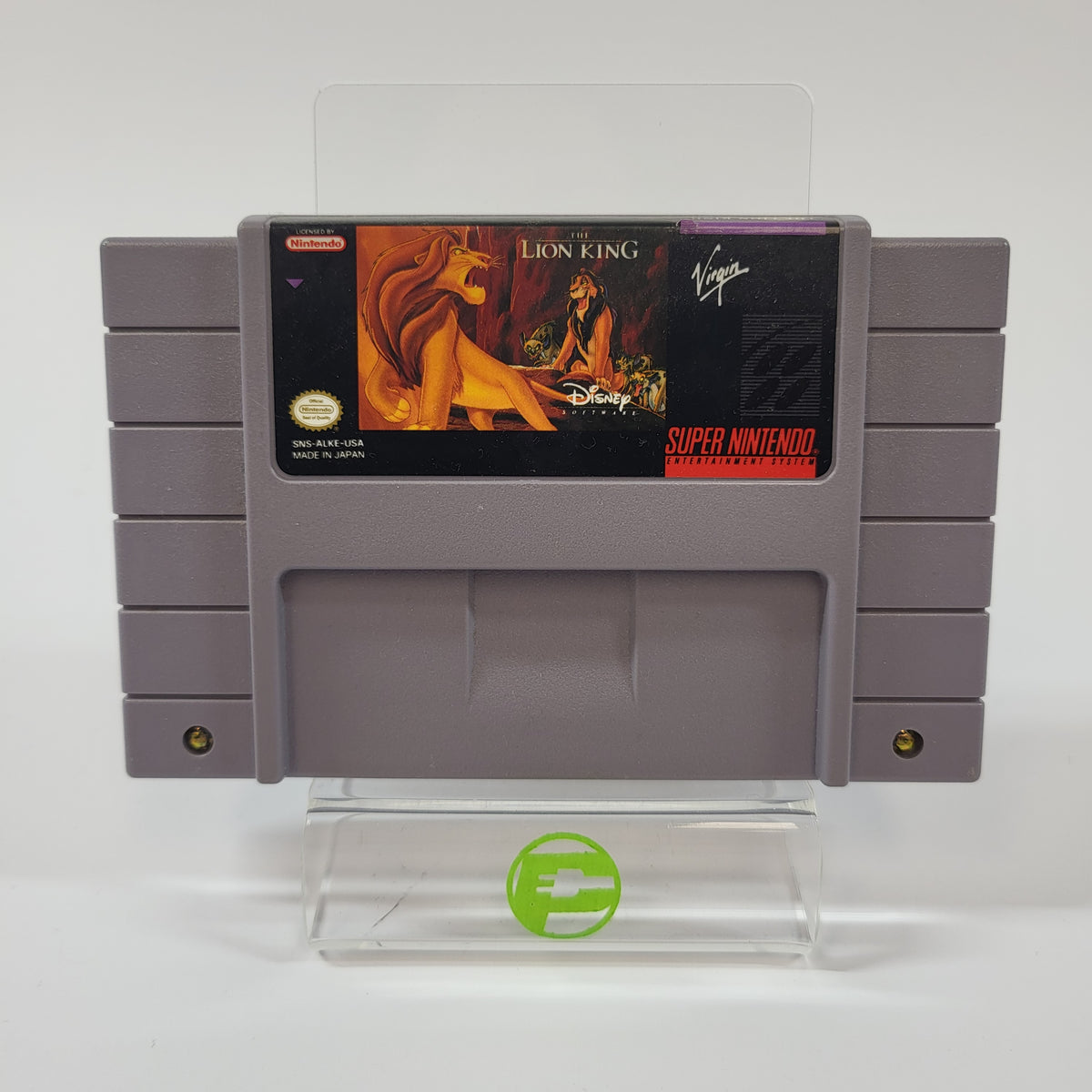 The Lion King (Super Nintendo SNES, 1994) Cartridge Only