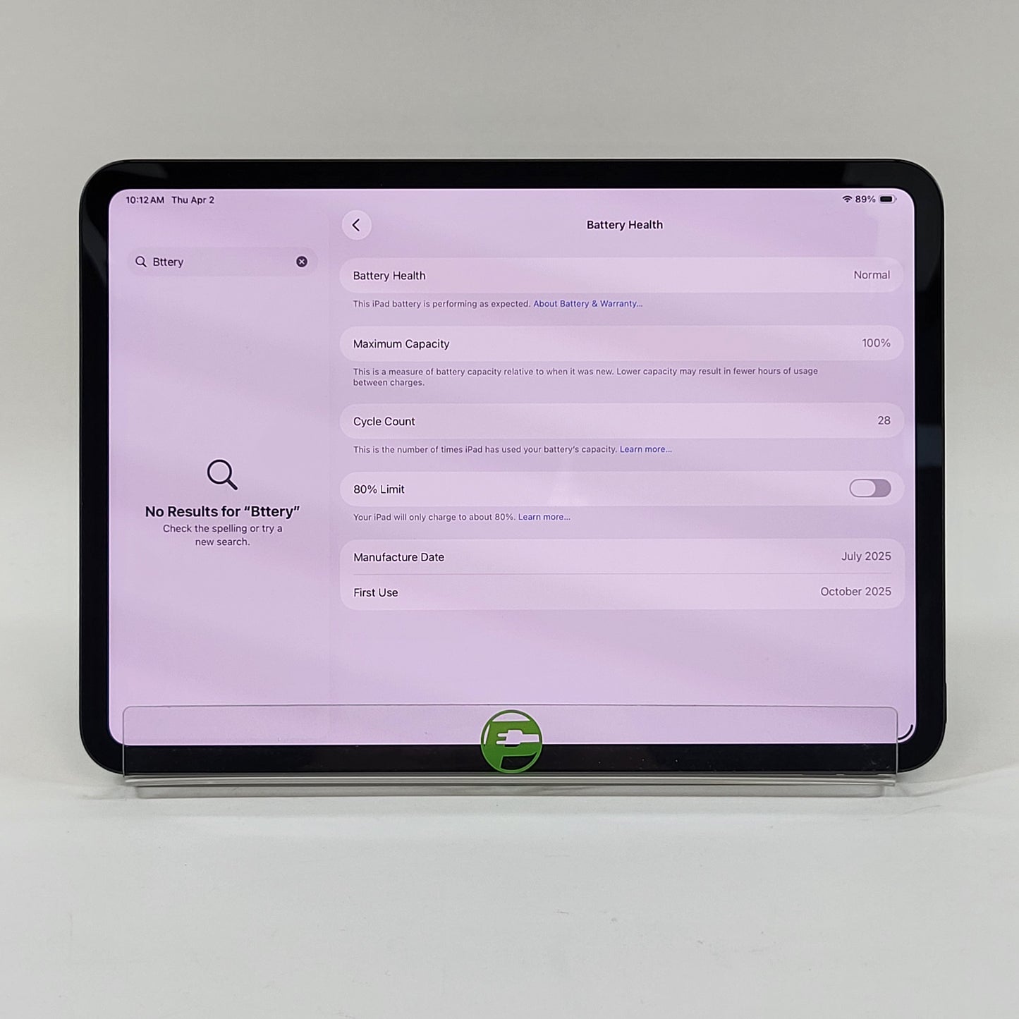 Unlocked Apple iPad Pro 11" M5 256GB Space Black ME2N4LL/A