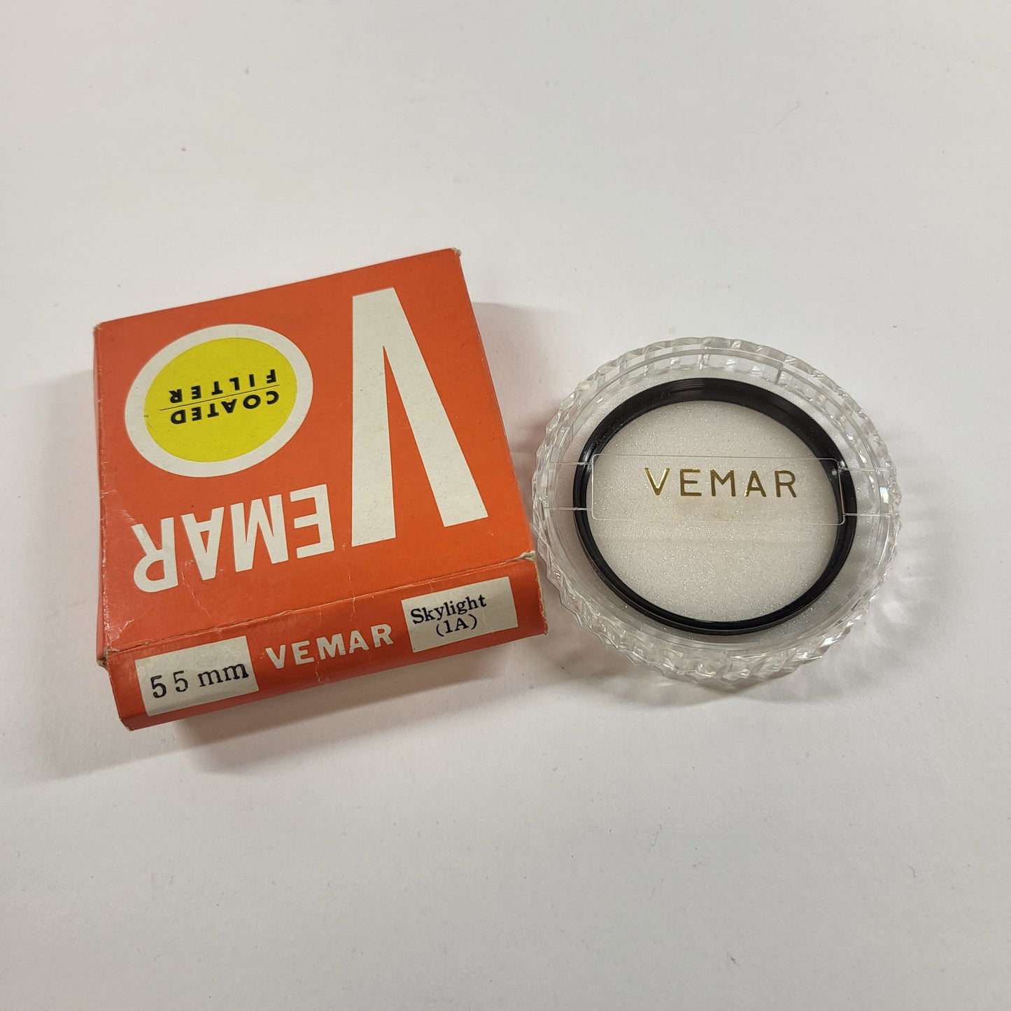 Vemar 55m Coated Filter Lens Filter Skylight (1A) and POL Filters