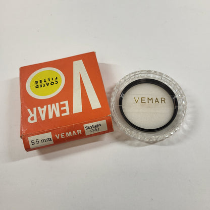 Vemar 55m Coated Filter Lens Filter Skylight (1A) and POL Filters