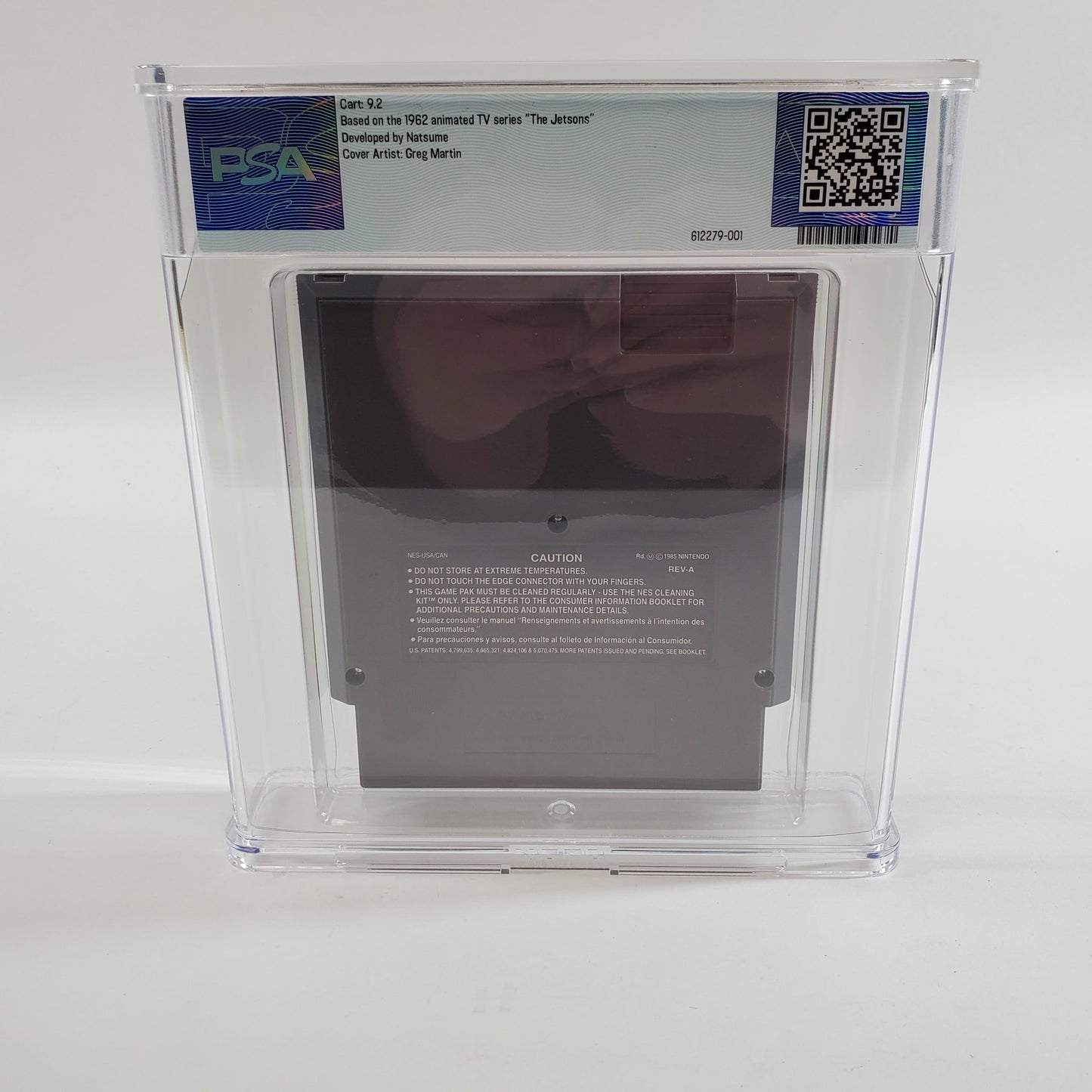 Jetsons Cogswell's Caper (Nintendo NES, 1992) PSA 9.2 Cartridge Only