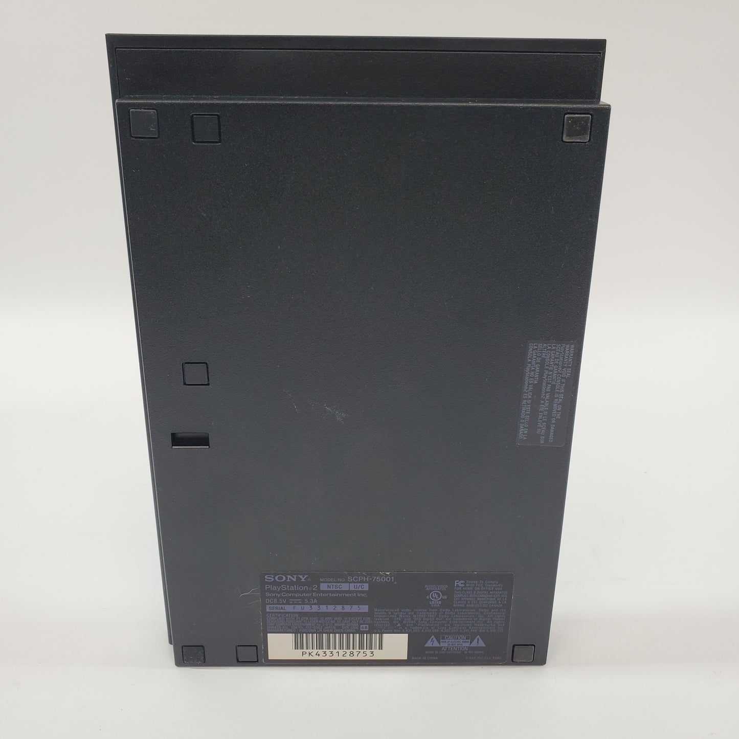 Sony PlayStation 2 Slim PS2 Black Console Gaming System SCPH-75001