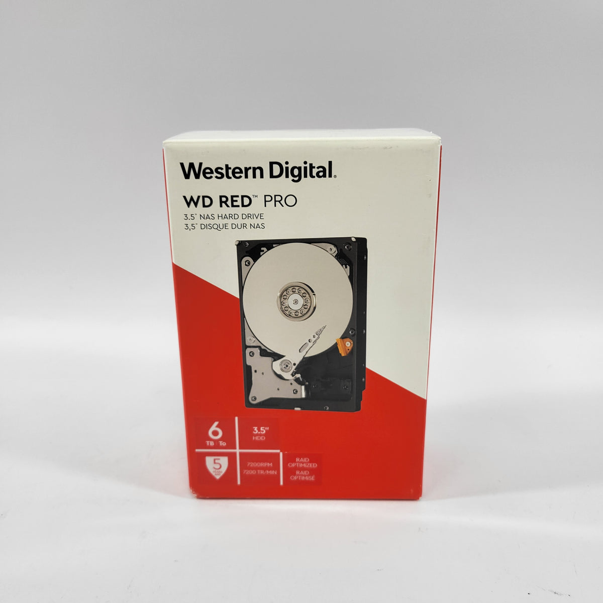 New Western Digital 3.5" WD Red PRO 6TB SATA III 6Gbps HDD