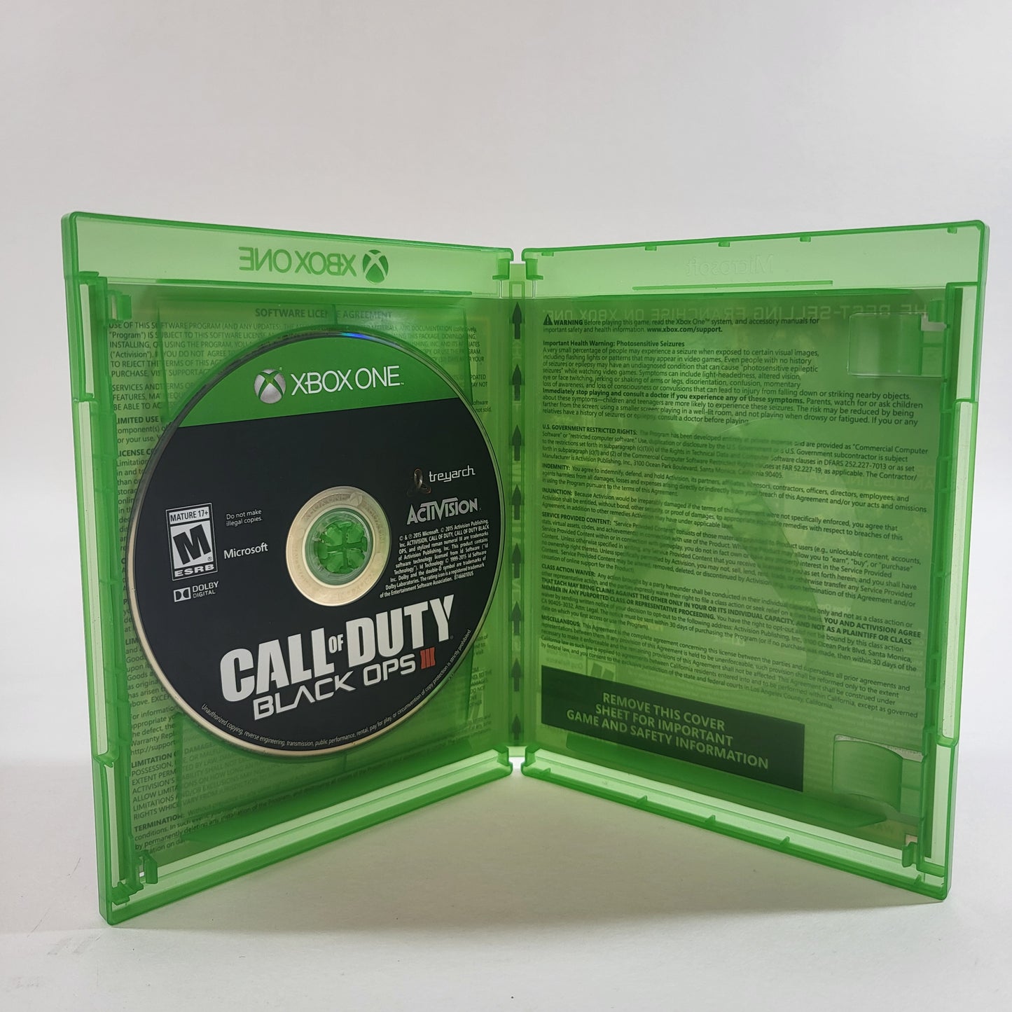 Call of Duty Black Ops III (Microsoft Xbox One, 2015)