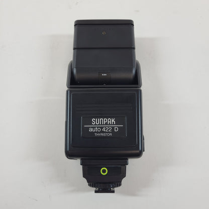 Sunpak Auto 422 D Auto Thyristor Electronic Flash Unit 1581B
