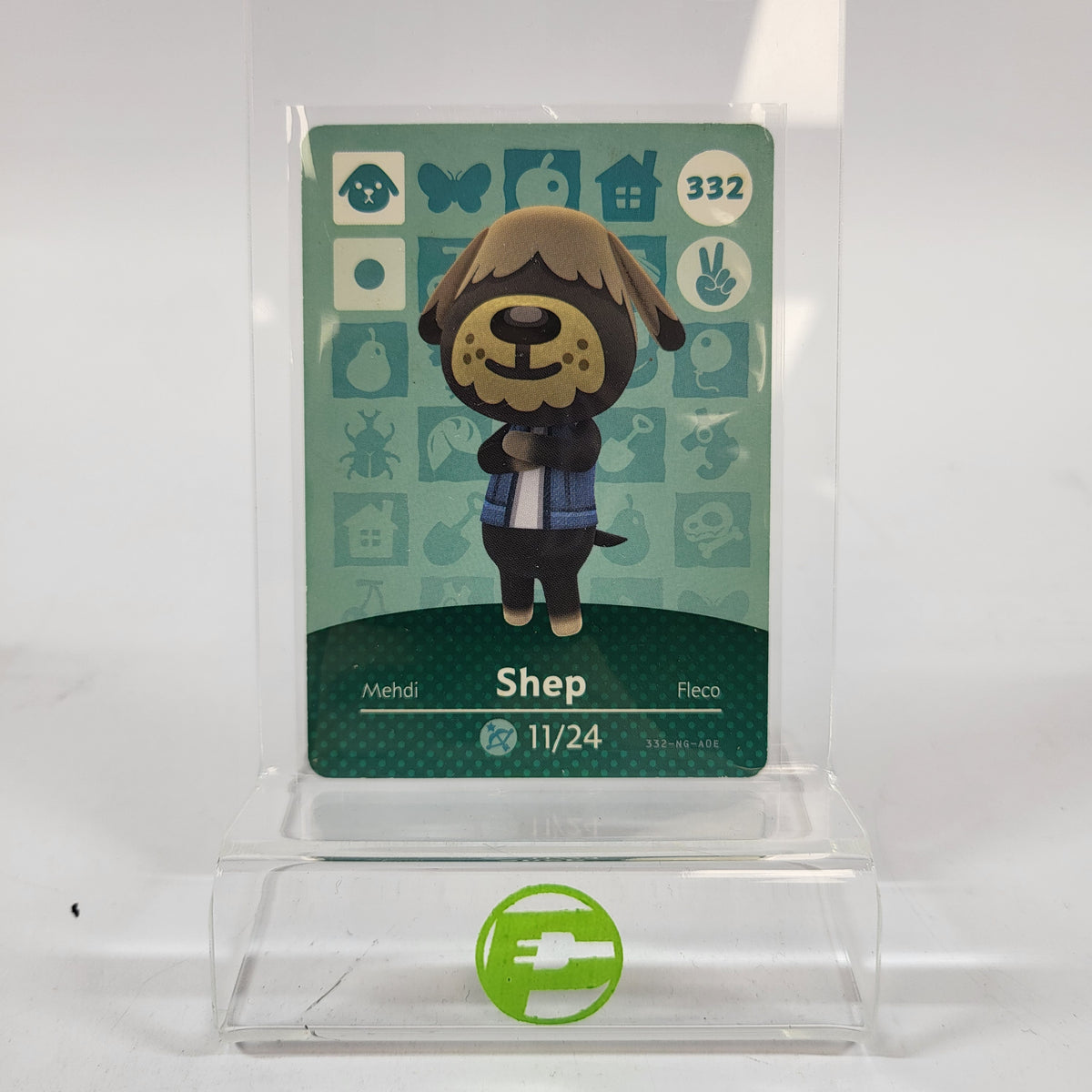 Nintendo Shep Animal Crossing amiibo Card 11/24