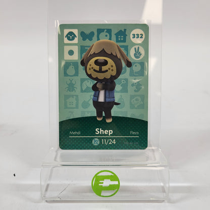 Nintendo Shep Animal Crossing amiibo Card 11/24