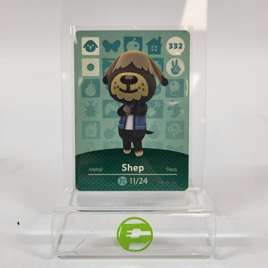 Nintendo Shep Animal Crossing amiibo Card 11/24