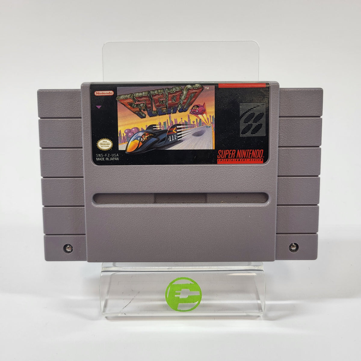 F-Zero (Super Nintendo SNES, 1991) Cartridge Only