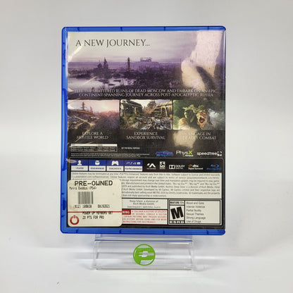 Metro Exodus (Sony PlayStation 4 PS4, 2019)