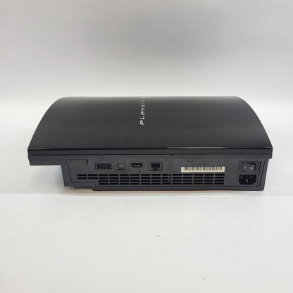 Sony PlayStation 3 Fat PS3 80GB Black Console Gaming System CECHK01