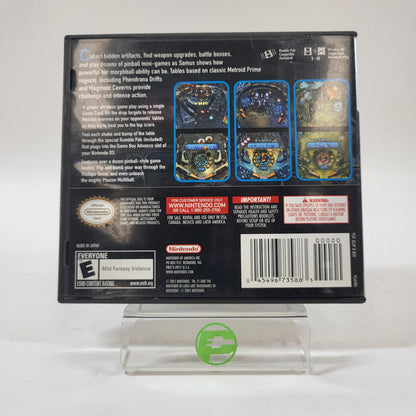 Metroid Prime Pinball (Nintendo DS, 2005) CIB No Rumble