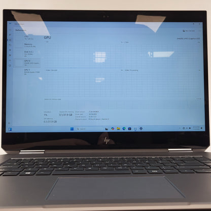 HP Zbook x360 6FP02UT 15.6" i9-8950HK 2.9GHz 64GB RAM 512GB Quadro P1000