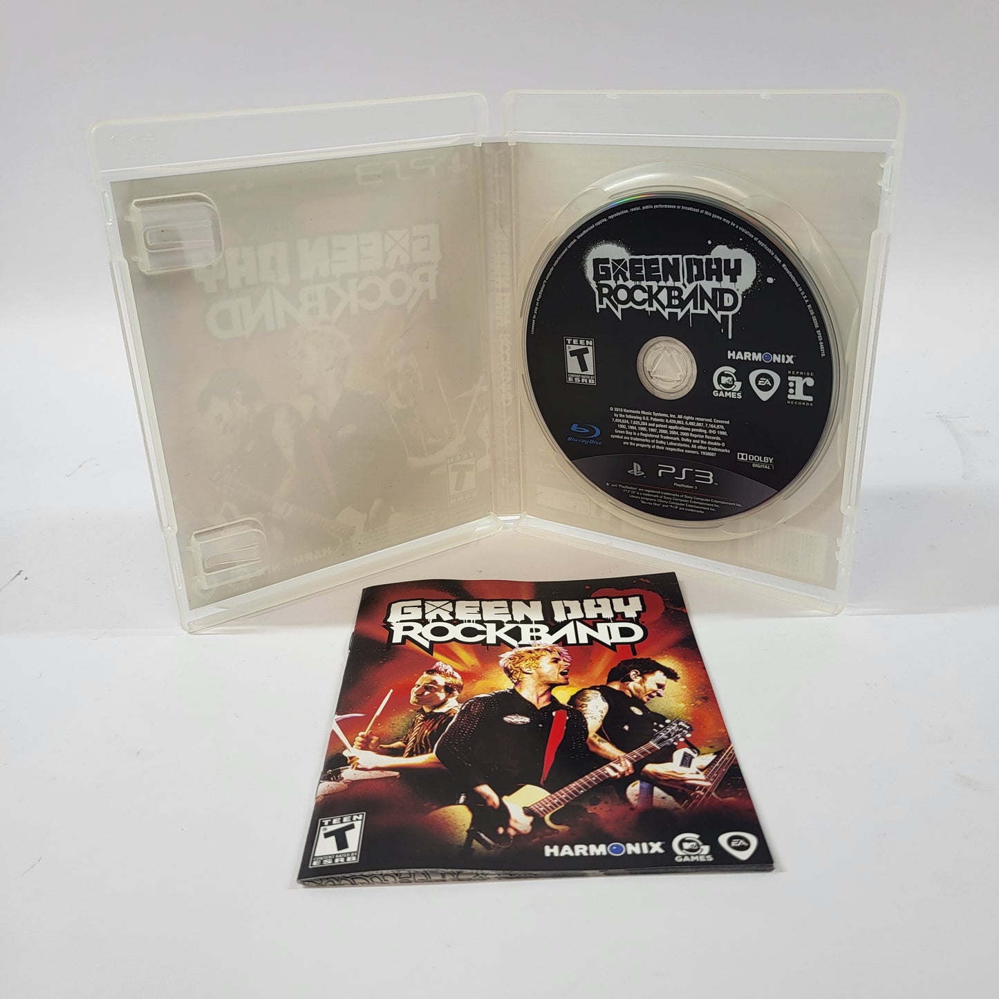 Green Day: Rock Band (Sony PlayStation 3 PS3, 2010)