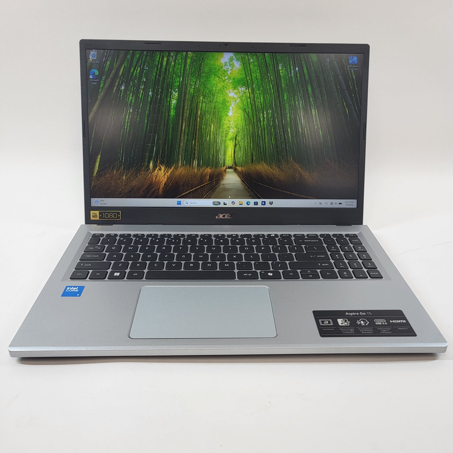 Acer Aspire Go 15 AG15-32P 15.6" Core 3 N355 1.9GHz 8GB RAM 128GB SSD