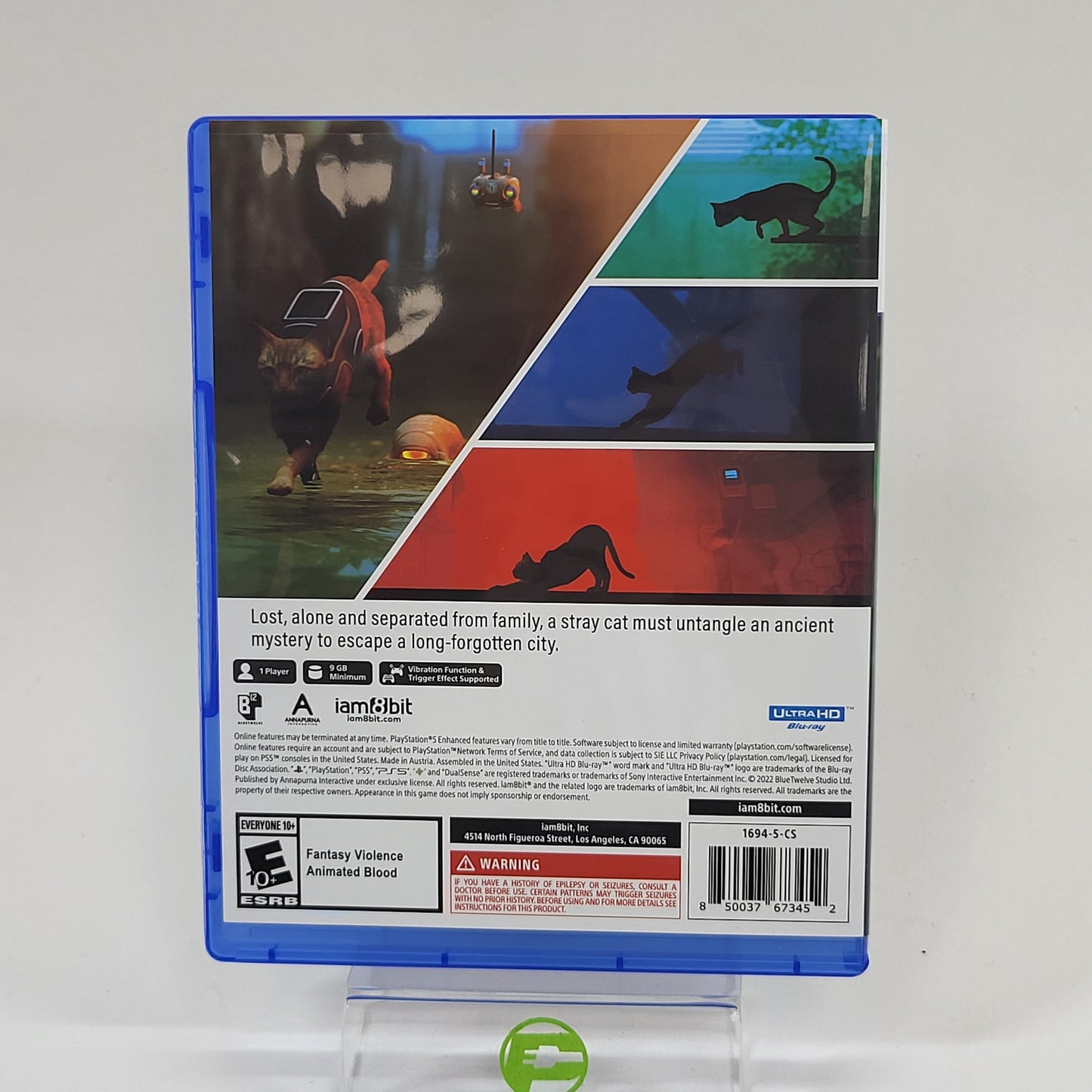 Stray [iam8bit Exclusive Edition] (Sony PlayStation 5 PS5, 2022)