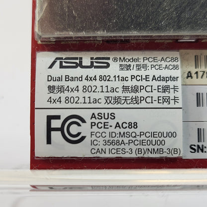 ASUS PCE-AC88 Dual-Band AC3100 Wireless PCI-E Adapter