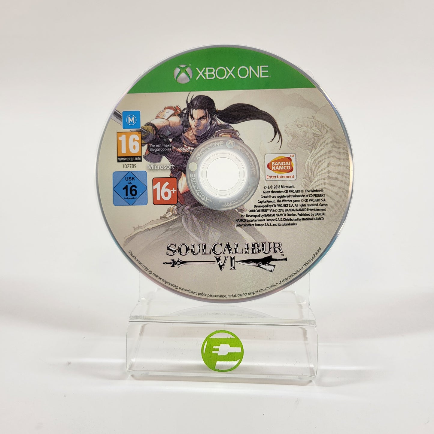 Soul Calibur VI (Microsoft Xbox One, 2018) PAL Disc Only